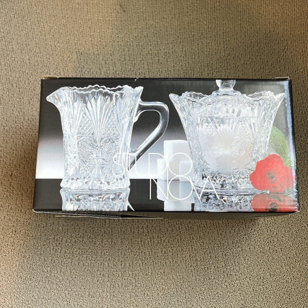 Sugar & Creamer Brand New in Box by Studio Nova